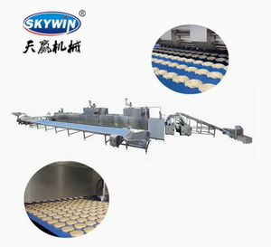 Полная линия Skywin Professional для производства мягкого печенья и печенья.