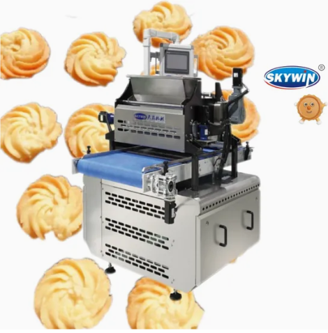 M&aacute;quina de biscoitos Skywin que deposita corte e controle PLC de boa qualidade