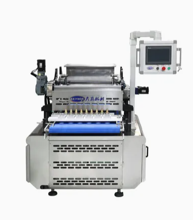 M&aacute;quina de biscoitos Skywin que deposita corte e controle PLC de boa qualidade