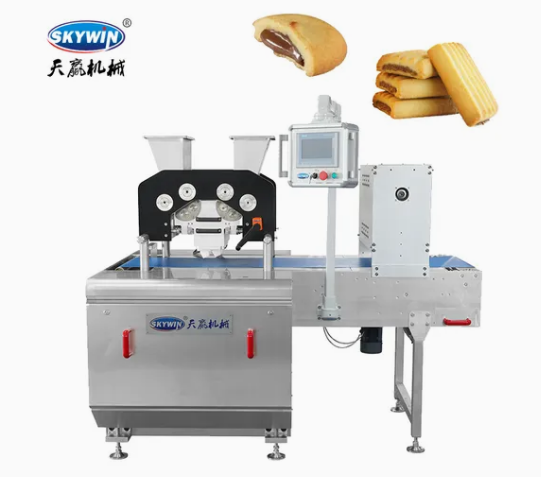 M&aacute;quina de galletas formadora de galletas con barra de fecha de llenado de dos colores Skywin