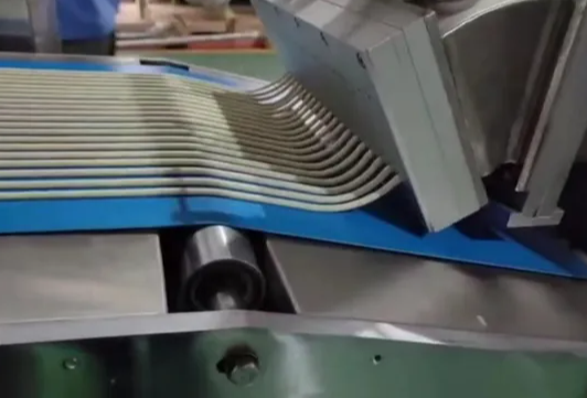 Skywin a rempli la cha&icirc;ne de production de machine de fabrication de biscuits de b&acirc;ton de bretzel