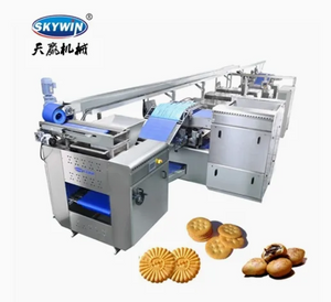 Cadena de producci&oacute;n suave modificada para requisitos particulares completamente autom&aacute;tica de la galleta de la m&aacute;quina de la hornada de Skywin