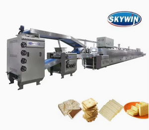 L&iacute;nea de producci&oacute;n autom&aacute;tica de la m&aacute;quina para hacer galletas duras y blandas Skywin Cracker